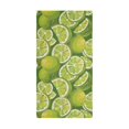 thumbnail image 6 of 2-Piece Polyester cotton Towel Set Absorbent Lemon Hand Towel Bath Towel Soft and Comfortable Machine Wash 28.3x14.4, 6 of 7