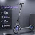 thumbnail image 6 of VOLTVOGUE VV-11 Adult Folding Electric Scooter, 500W Motor 22MPH, 20 Miles Range, 10'' Solid Tire Commuter E Scooter with Dual Braking, Dual Suspension APP, 6 of 10