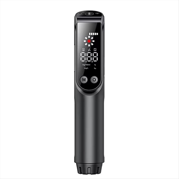 Non-Contact Alcohol Tester, High- Breathalyzer with HD Large Screen, LED Light Indicator, Flashlight Function