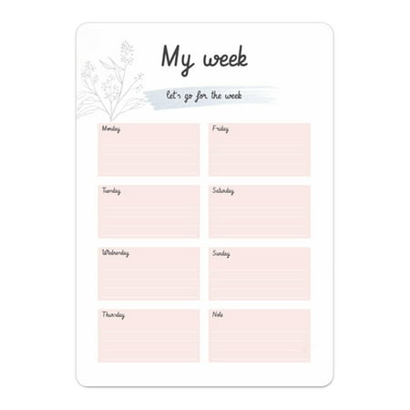 

Rewritable Fridge Removable Message Board Scheduler Stickers