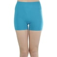 thumbnail image 4 of ToBeInStyle Women's Pack of 6 Seamless Pinstripe Long Boyshorts, 4 of 6
