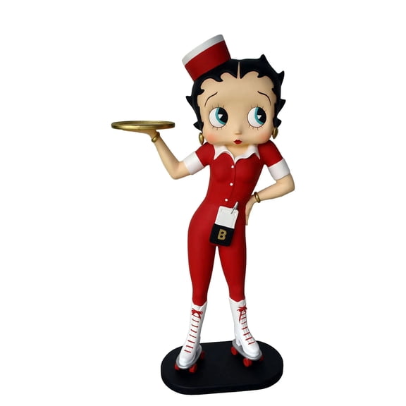 Betty Boop Waitress Life Size Statue