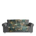 thumbnail image 2 of Creative Products Tropical Cheetah Green 50 x 60 Coral Fleece Blanket, 2 of 3