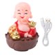 thumbnail image 2 of Estatua De Buda Feliz Con Carga USB, Volumen Ajustable, Varios Escenarios De Decoración, Recitar Escrituras Para Bendiciones, 2 of 7