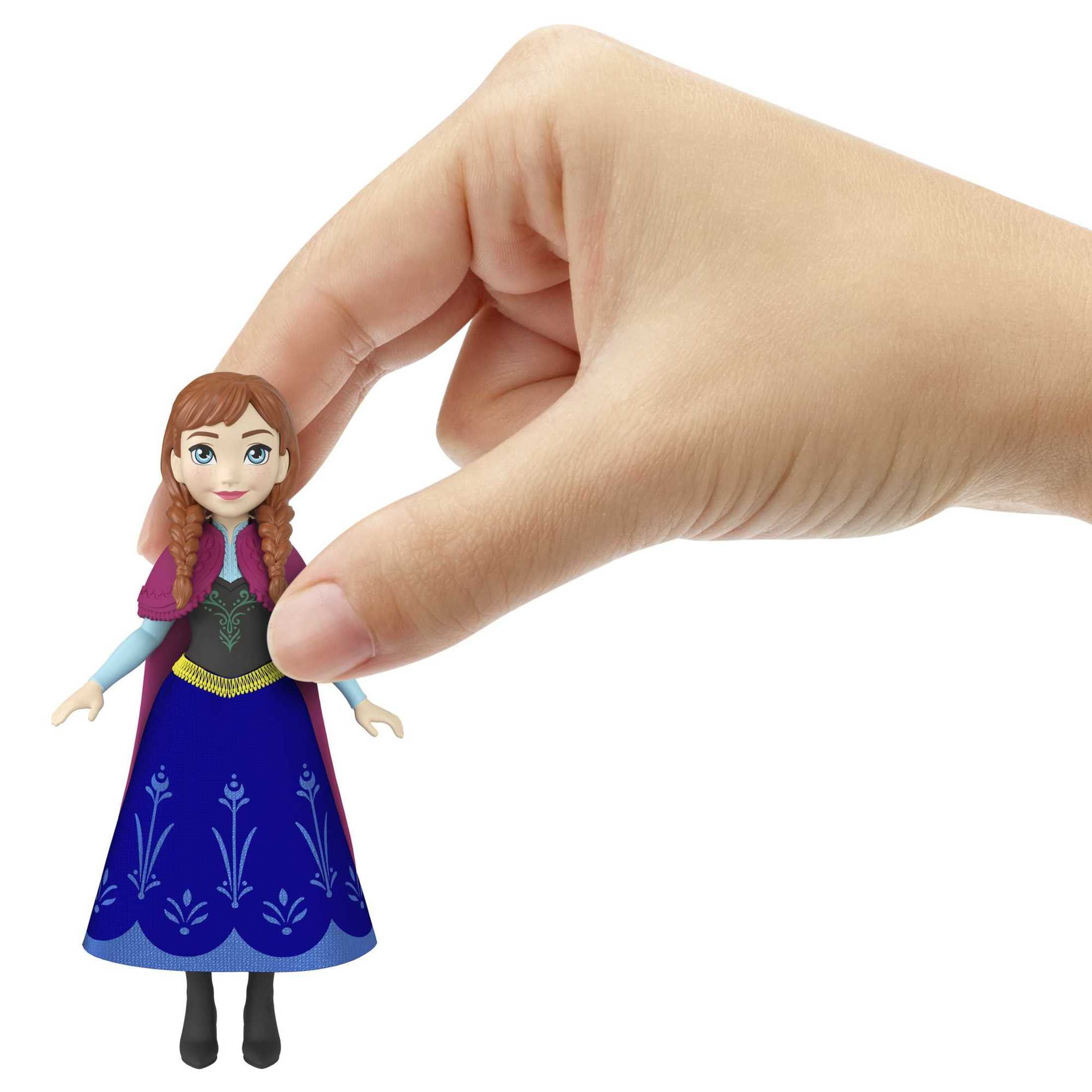 Disney Frozen Anna Small Doll, Collectible Disney Toy Inspired by the Movie