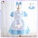 thumbnail image 2 of Kids Girls Dress Sanrios Cinnamoroll Anime Blue Party Dress Kawaii Summer New Child Maid Lolita Cosplay Costume Birthday Gift, 2 of 5