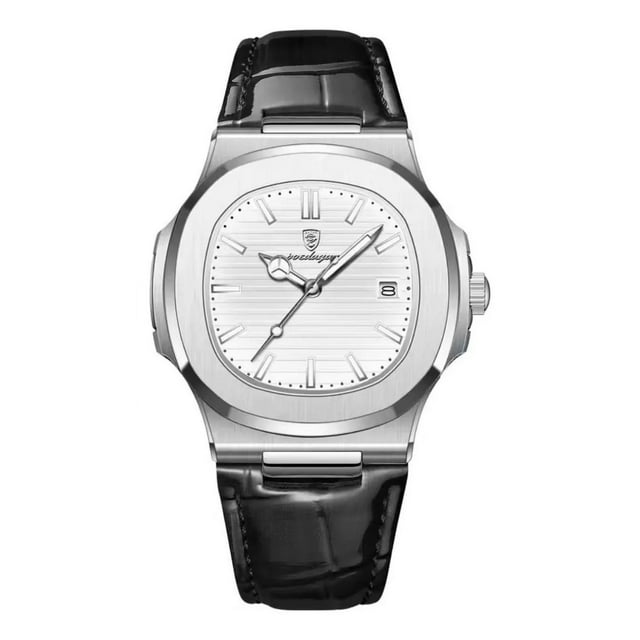Reloj De Cuarzo Poedagar 613 Fondo Gris Claro