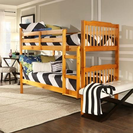 Elise Bunk Bed, Honey Pine