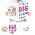 thumbnail image 2 of Giant Thank You Card with Envelope, 14 x 22 Inch Very Big Thank You Jumbo Greeting Card, Oversize Group Team Card Jumbo Message Greeting Cards for Wedding Graduation Baby Shower Party Gift (modern), 2 of 4
