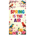 thumbnail image 2 of Spring Themed Decorative Banner Backdrop for Events Vibrant Bird and Floral Design Background for Baby Showers Birthdays Parties Weddings Celebrations, 2 of 4