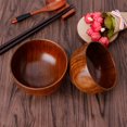 thumbnail image 6 of YIEMEEN Natural Wooden Bowl Non Toxic Healthy Porridge Paste Water Container, 6 of 11