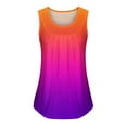 thumbnail image 3 of Birdeem T-Shirt Mode Femme Col Rond Imprimé Confortable Ample Sans Manches Blouse Décontractée, 3 of 7