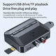 thumbnail image 3 of Receptor Bluetooth NFC, adaptador auxiliar Bluetooth 5.3 para coche, receptor de audio inalámbrico para estéreo, altavoces y música en casa., 3 of 7