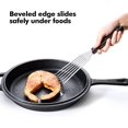 thumbnail image 3 of Fish Spatula Stainless Steel, Slotted Fish Turner Spatula with Sloped Head Design, Metal Spatula Griddle Spatula For Flipping Delicate Food, Fish, Egg, Patties, Fries, 3 of 7