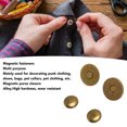 thumbnail image 4 of Premium  Button Clasp Snaps 18x2mm Crafted From Alloy Bag Copper Edged Buckle Ideal for Concealed Seam Wallets Durable Accessory Features Robust, 4 of 7