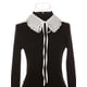 thumbnail image 2 of COLLAR FALSO DESMONTABLE INSPIRE CHIC con Rhinestones, Chalina Mini Capa, Gargantilla, Collar Peter Pan Falso para Blusa de Mujer, Talla Única, Blanco-5, 2 of 5