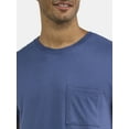 thumbnail image 5 of Athletic Works Men's and Big Men's Cotton Pocket Tee, 4-Pack, Sizes XS-5XL, 5 of 9
