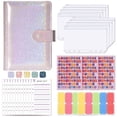 thumbnail image 1 of Babysbreath Budget Binder, Money Saving Binder With Zipper Envelopes, Cash Envelopes And Expense Budget Sheets For Budgeting, 1 of 5