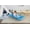 Extra Long Blue, variant on My Cot® Portable Toddler Bed, Foldable Kids Travel Bed & Camping Cot, Lightweight Sleeping Cot for Toddlers, Indoor/Outdoor, 46.5” x 24” x 9.5”, Gray