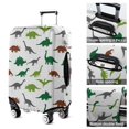 thumbnail image 5 of White Dinosaurs Silhouette Pattern Luggage Cover Fashion Suitcase Cover Baggage Covers Fit 25-28 Inch Luggage (Go Travel), 5 of 5