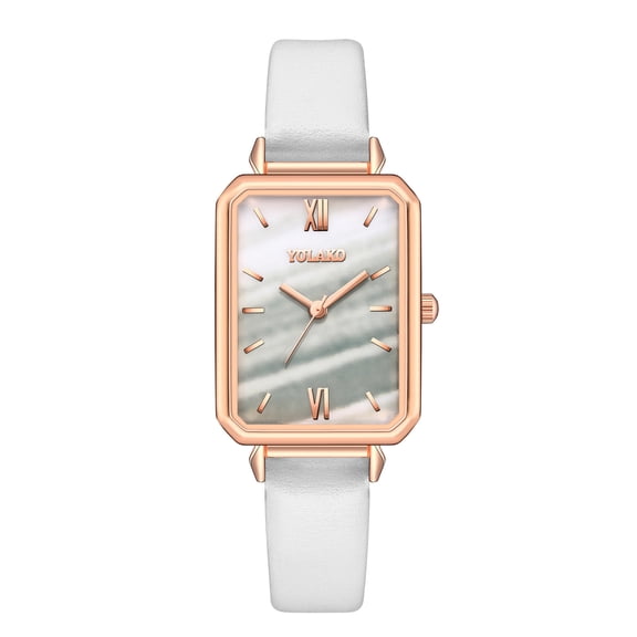 Resicozy Women's Leather Watches Quartz Classic Leather Strap Wrist Watches Water Resistance and Lightweight Watches