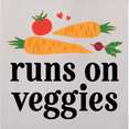 thumbnail image 4 of Inktastic Vegetarian Runs On Veggies Tote Bag, 4 of 4