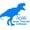 Light Blue, variant on T-Rex Dinosaur Wall Decal - Tyrannosaurus Rex Dino Quote for Bedroom Walls - 20"x20" - Roar means "I love you" in dinosaur