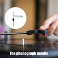 thumbnail image 4 of YIEMEEN 5Pcs Phonograph Styluses Needle Replacement Set Record Player Needle Turntable Record Needle Players Turntable Styluses, 4 of 10