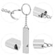 thumbnail image 2 of Bnineteenteam 5pcs silbatos de Emergencia, silbidos de Supervivencia de aleación de Aluminio con Llavero para Salvar Vidas, Senderismo, Camping (10 * 8 * 2cm-银色) Ecomeon no, 2 of 6