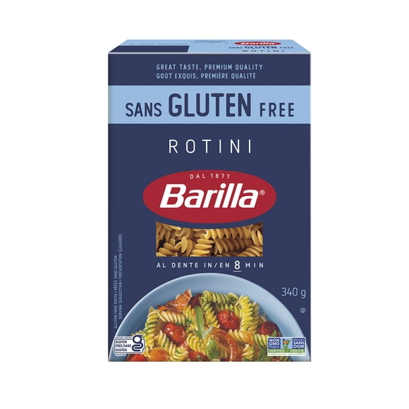 Barilla Pâtes Sans Gluten Rotini 340g