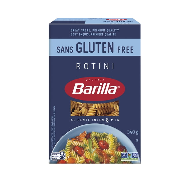Barilla Gluten Free Pasta Rotini 340g