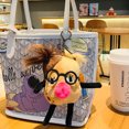 thumbnail image 3 of Llavero de peluche sureño con forma de patata pequeña, muñeco de patata frita, llavero de coche para pareja, regalo pequeño, 3 of 6