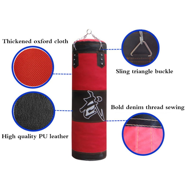 2019 60/80/100/120cm Empty Boxing Sand Bag Hanging Kick Sandbag Fight