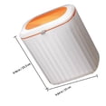 thumbnail image 2 of KALLORY Odor Blocking Compost Bin for Kitchen Counter Plastic with Lid Wall Mount 1Set, 2 of 8