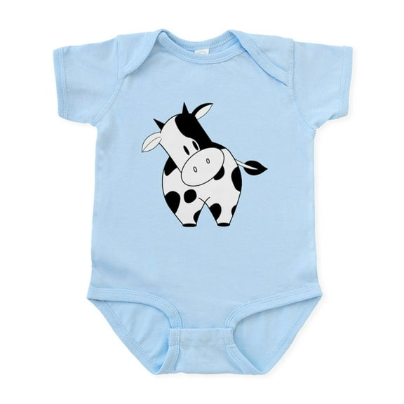 CafePress - Cow2 Body Suit - Baby Light Bodysuit, Size Newborn - 24 Months
