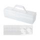 thumbnail image 1 of Almacenamiento de joyas,Caja de almacenamiento de joyería transparente con tapa portátil,Organizador de joyas pequeño Porta cosméticos transparente,Soporte para pendientes,regalo Yuyangstore Almacenamiento de joyas, 1 of 5