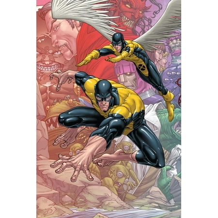X-Men: First Class Finals No.1 Cover: Beast and Angel Print Wall Art By Roger