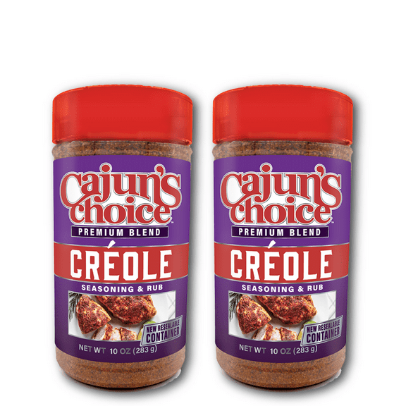 Cajun's Choice Creole Seasoning 10oz (2 Pack)