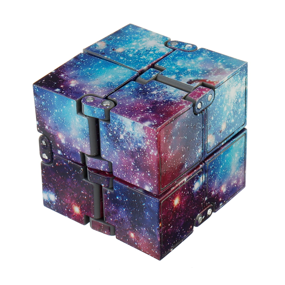 Mini Metal Infinity Magic Cube Blocks For Stress Relief Fidget Anti Anxiety New