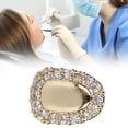 thumbnail image 4 of Fugacal Grillz Single Tooth, Hip Hop Dientes Decoración, Bling Grillz Tooth Single Grill Cap para Dientes Boca, para Fiesta de Halloween Hip Hop Show Accesorios Dientes Parrillas(Gold) Fugacal No se aplica, 4 of 6