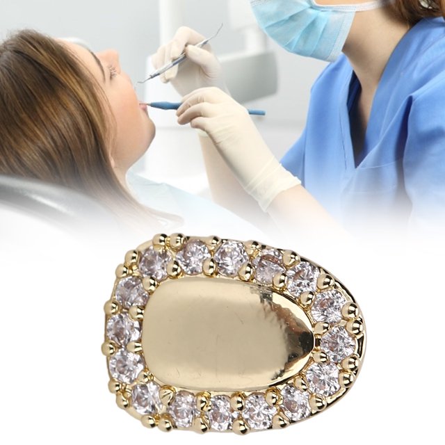 Gold And Silver False Teeth, False Tooth Child Girl Makeup Gold Tooth Denture Material Reusable Thermoplastic Impression, Perfect With Individual Adjustment