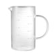 thumbnail image 2 of EeaseMX Vaso de vidrio multifuncional con escala, hervidor de agua resistente al calor, jarra de jugo de vidrio para el hogar, 500 ml (transparente, con tapa), 2 of 7