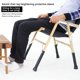 thumbnail image 5 of 4 Uds. Protector de pies de silla calcetines de silla de aleación de aluminio para silla de madera maciza Kermit, 5 of 8