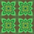 thumbnail image 1 of Ahgly Company Machine Washable Indoor Square Transitional Neon Green Area Rugs, 8' Square, 1 of 7