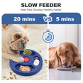 thumbnail image 3 of Duuclume Dog Puzzle Toys for IQ Training & Mental Enrichment, Interactive Slow Feeder Bowls Dog Licking Mat,Blue, 3 of 5
