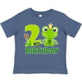 thumbnail image 3 of Inktastic 2nd Birthday Prince Frog Boys Toddler T-Shirt, 3 of 5