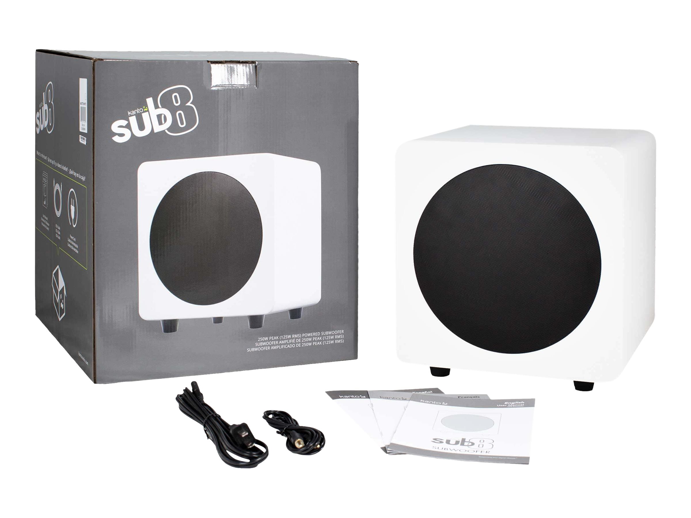 Acoustic Audio PSW-15 Down Firing Powered Subwoofer (Black 