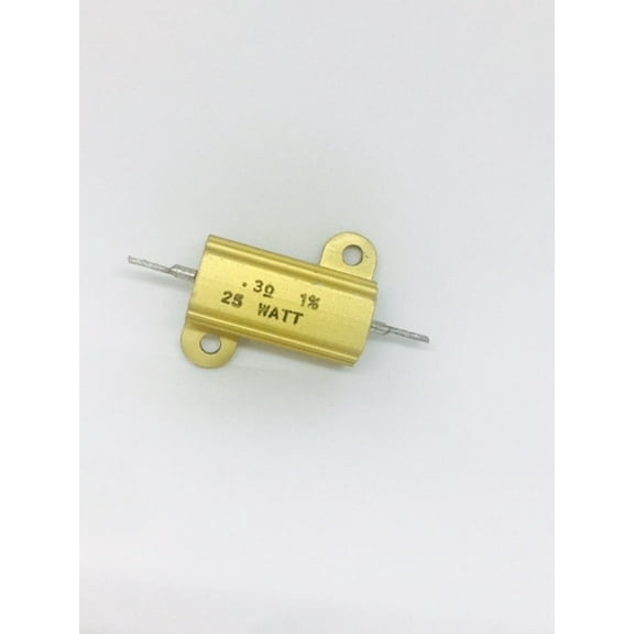 CMC25-0.3 - RES WIREWOUND 0.3 Ohm 1% 25W ?90ppm/?C ALUMINUM HOUSED AXL FLANGE MOUNG