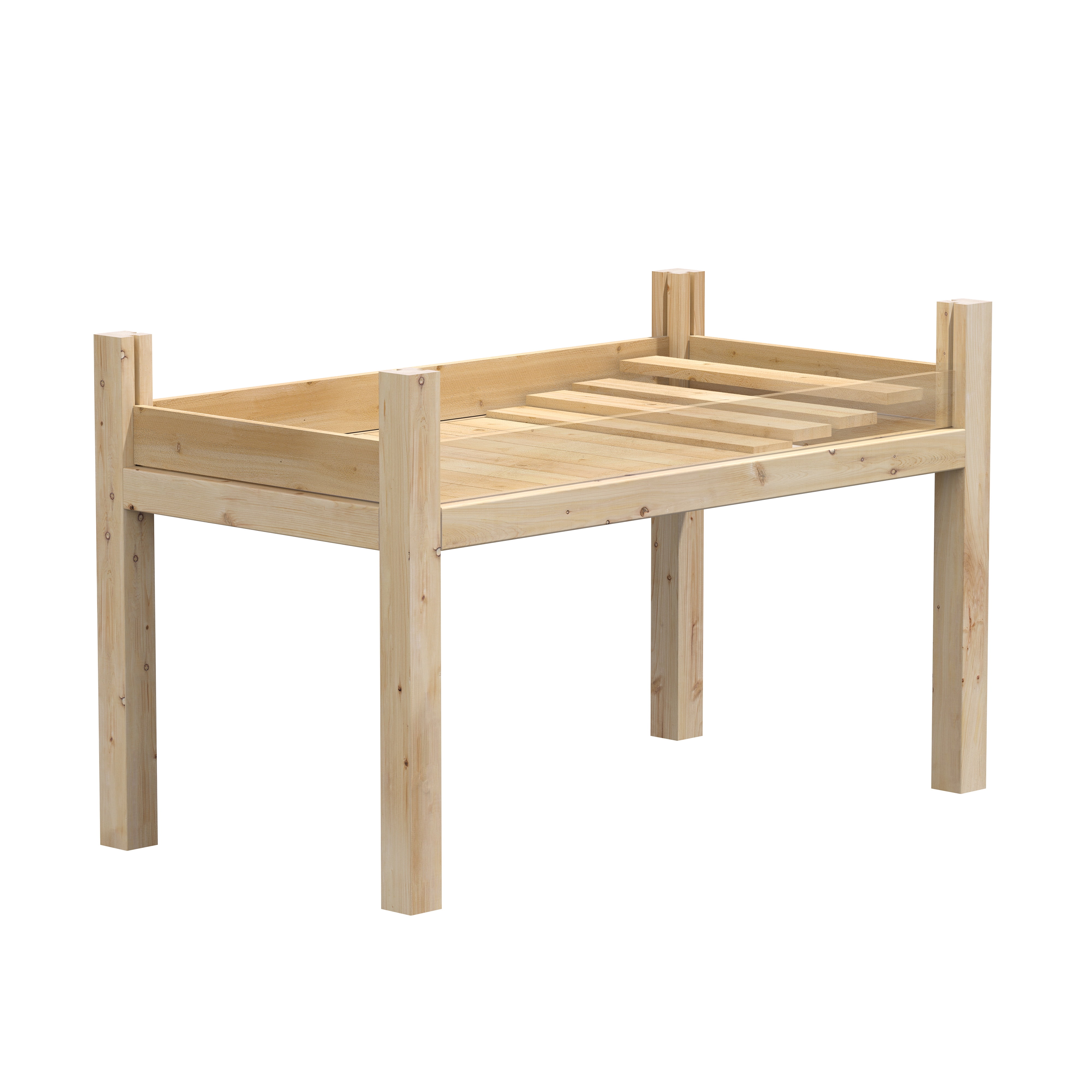Greenes Fence 48" x 24" x 31" Original Cedar Raised Garden Bed