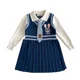 thumbnail image 1 of Vestido plisado de conejo de dibujos animados para niñas, ropa para niños, vestido de punto Preppy, lindo Zootopia Judy Hopps, vestidos de fiesta para bebés, 1 of 5